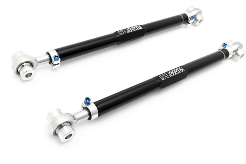 BMW Z4 Toe Links - Rear - SPL Parts - Titanium Series Adjustable + Eccentric Lockout - Blue - `19-`27